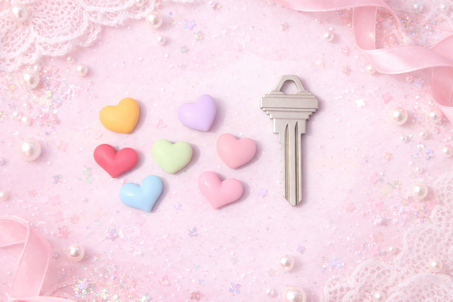 I Heart U Charm (medium size)