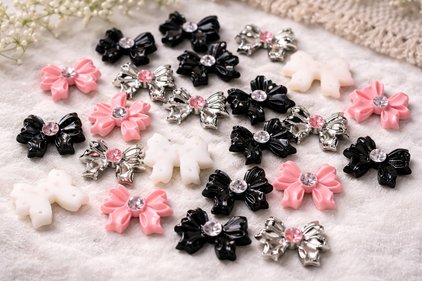 You Fancy Bow Charm