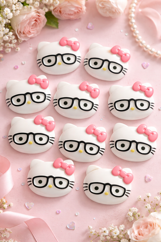 Nerdy Kitty Charm